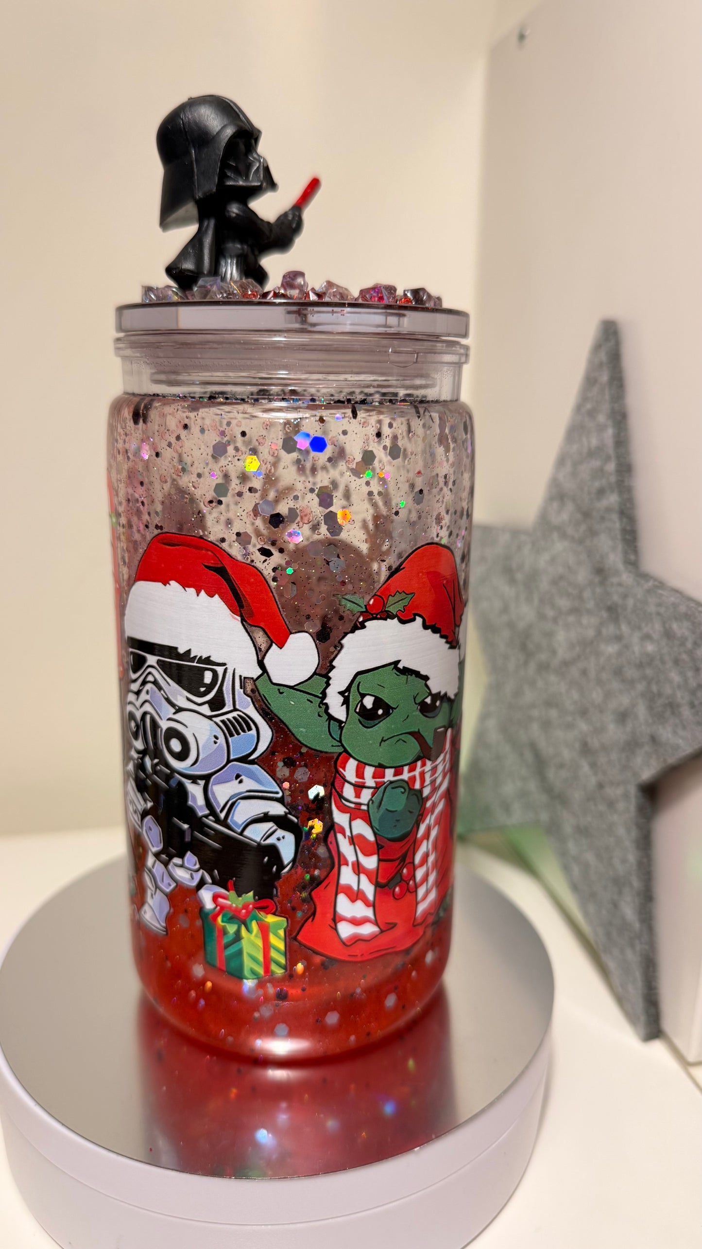 Dunkle Macht Kunststoffbecher