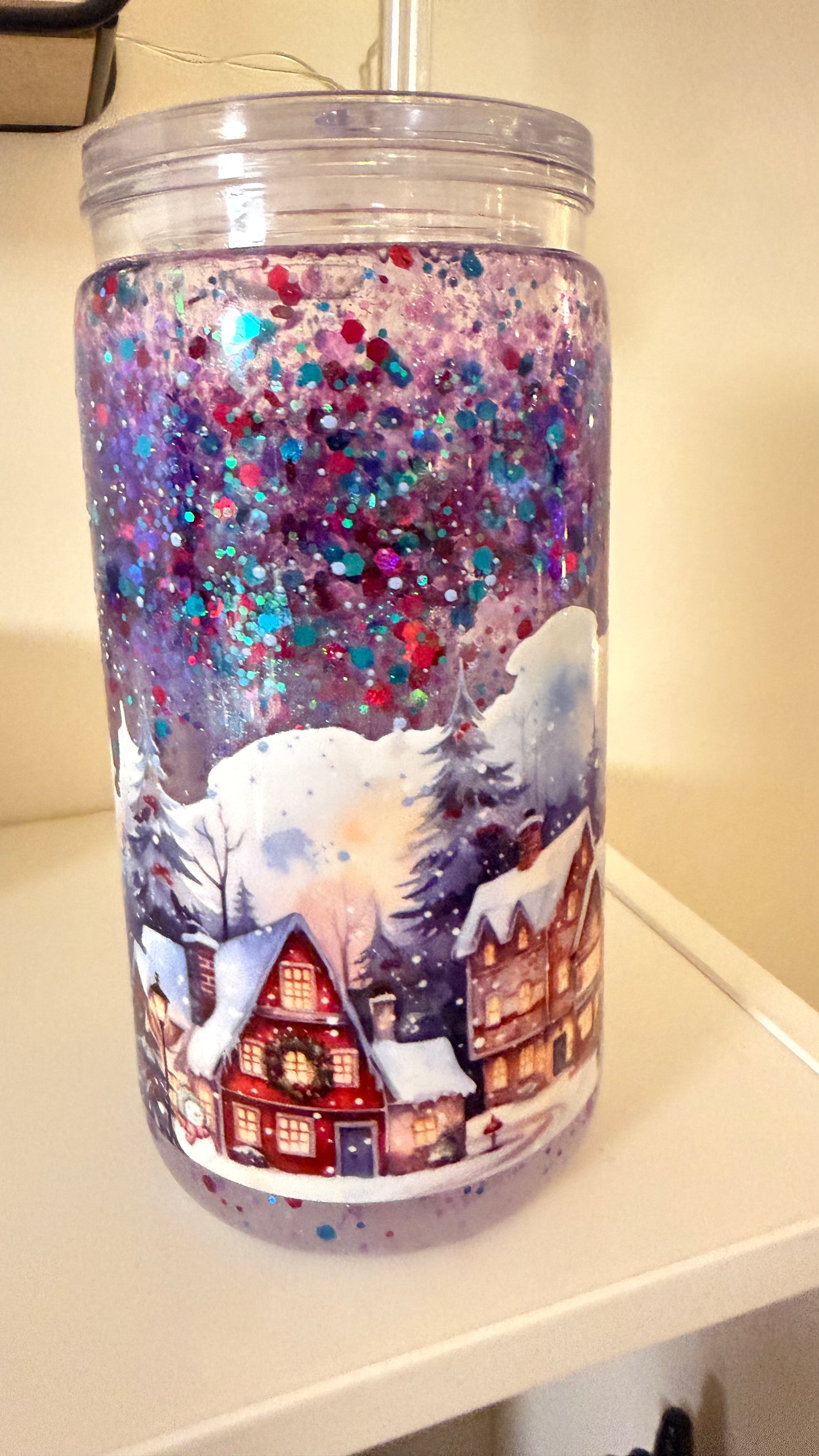 Weihnachtsdorf Lava Becher