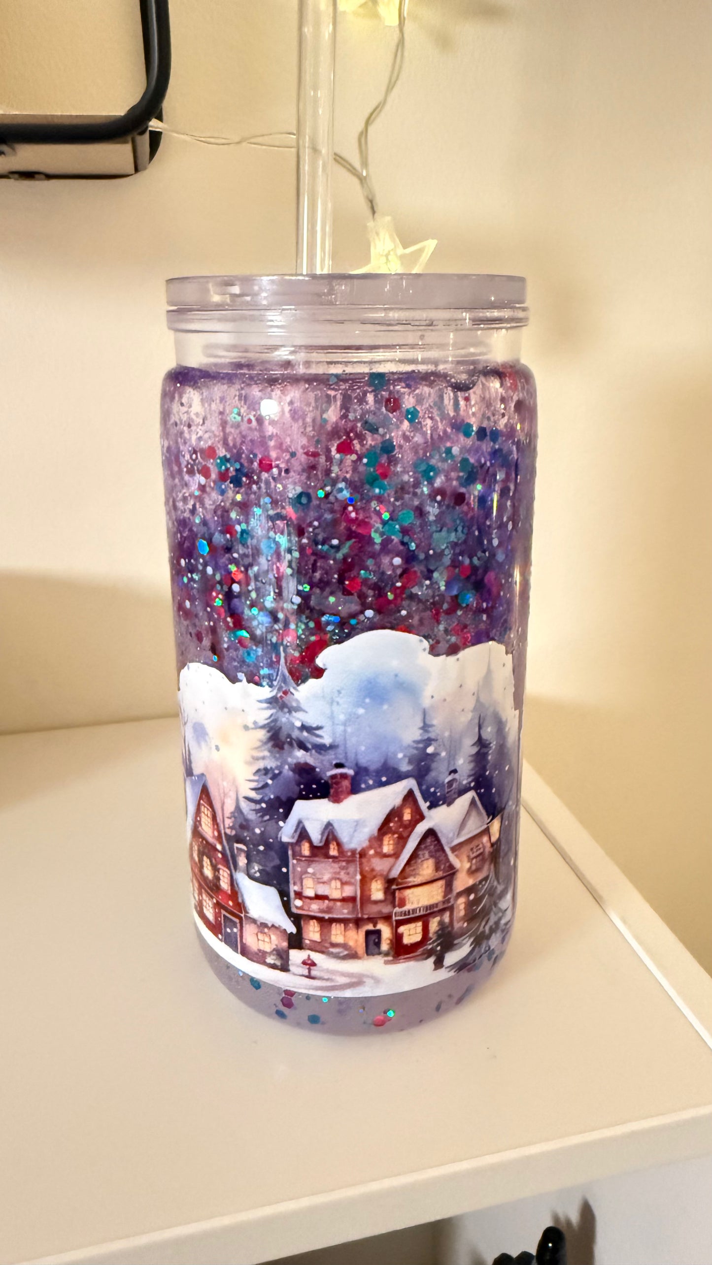 Weihnachtsdorf Lava Becher