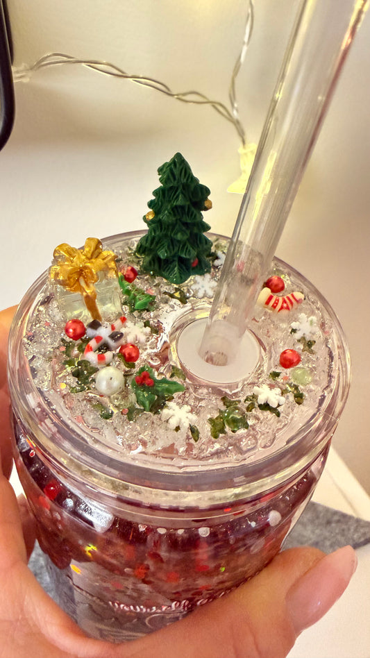 Camper-Weihnacht Kunststoff Becher