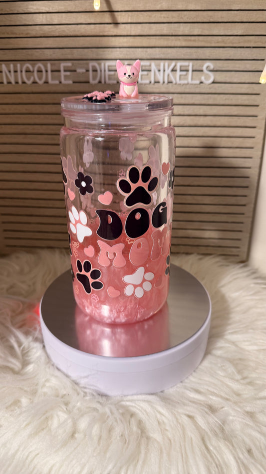 Dog Mom Kunststoffbecher