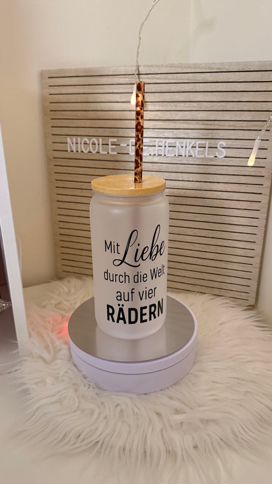 Liebe- Milchig Kunststoffbecher