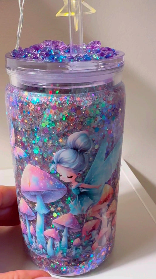 Fee Glitzer Kunststoff-Becher