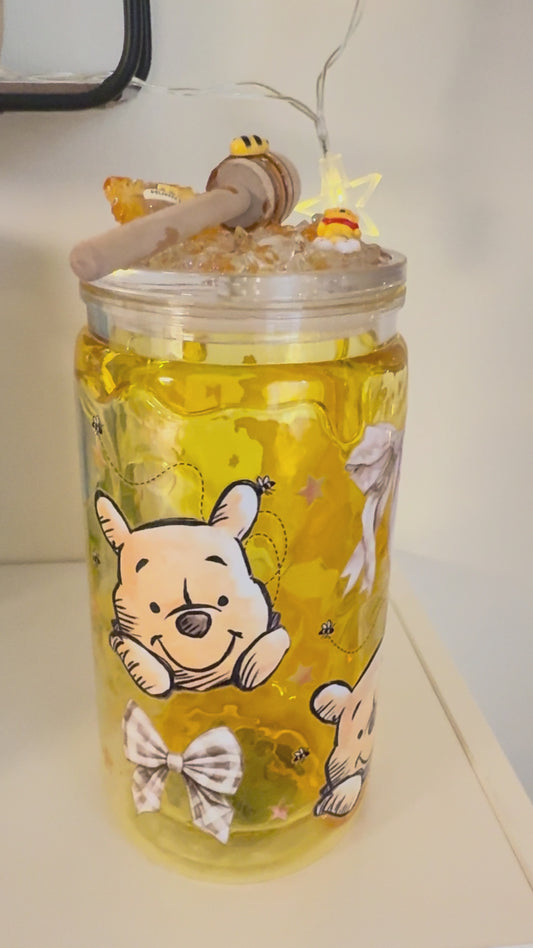 Honig Lava Kunststoff Becher